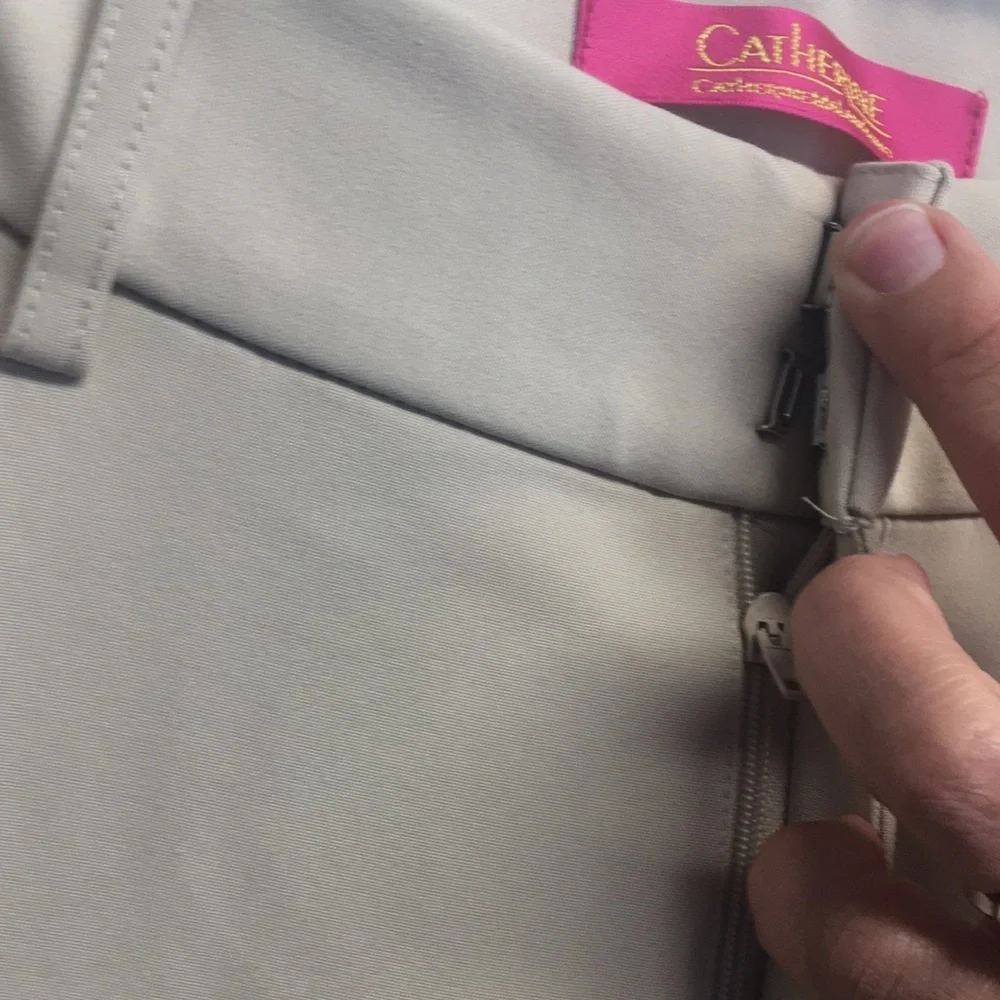 Catherine Malandrino New Khaki Slacks